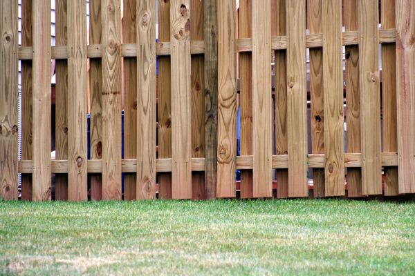 Shadow Box Fence Building